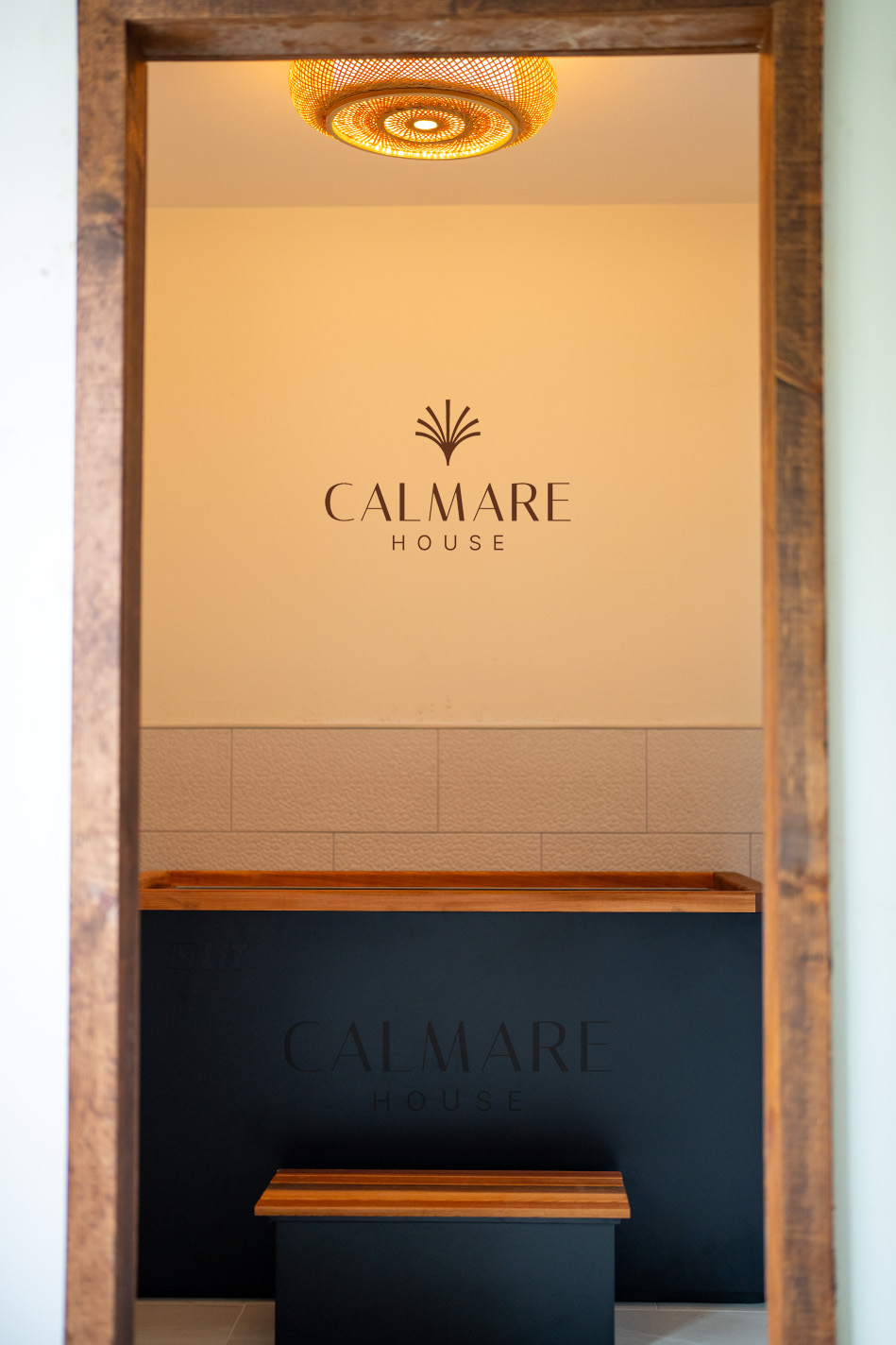 Cold plunge at Calmare House