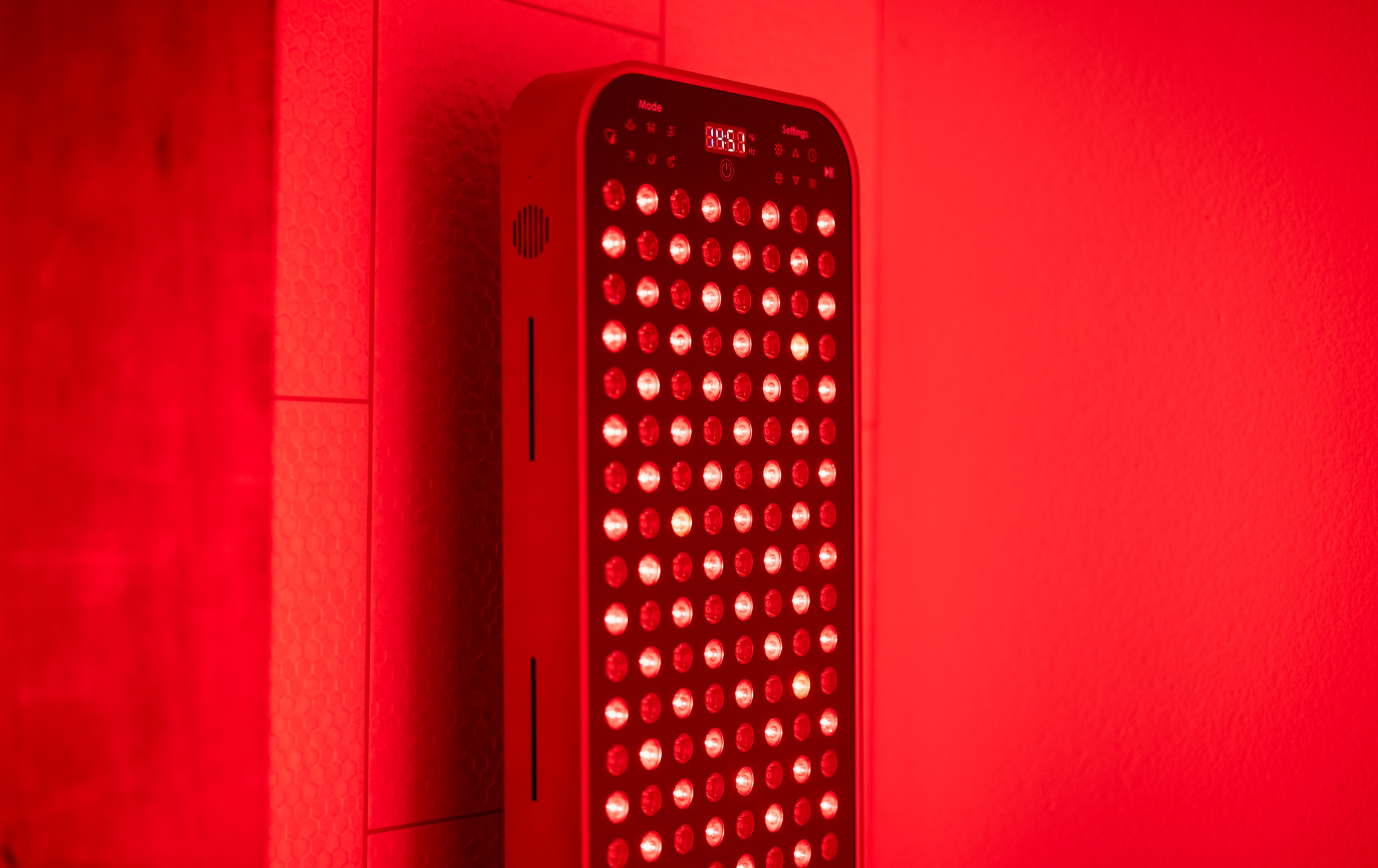 Red light therapy at Calmare House